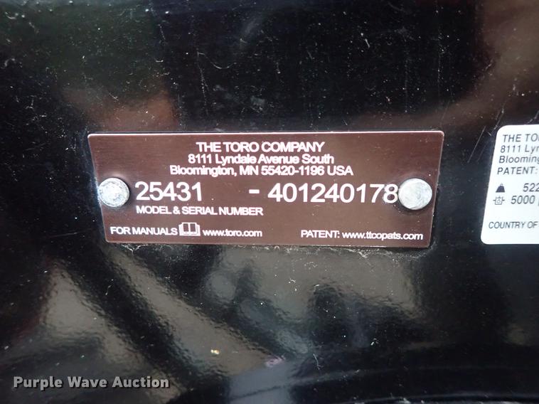 image for item DE5395 2015 Toro RT600 trencher