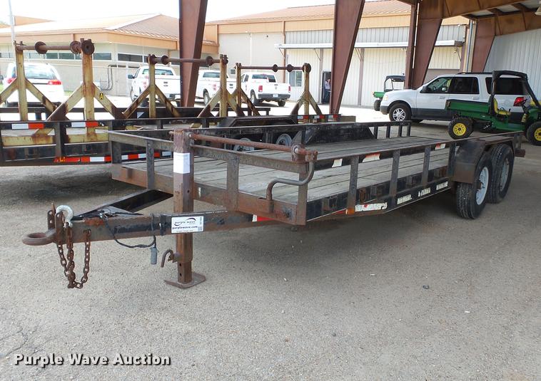 image for item DE7809 1995 R&W utility trailer