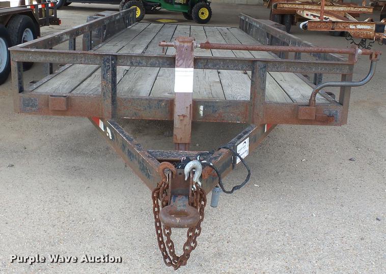 image for item DE7809 1995 R&W utility trailer