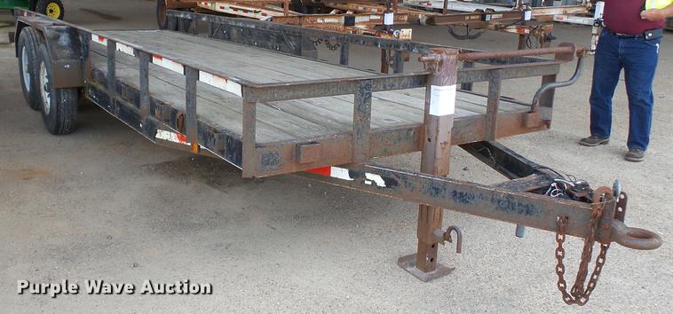 image for item DE7809 1995 R&W utility trailer