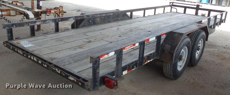 image for item DE7809 1995 R&W utility trailer