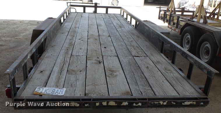 image for item DE7809 1995 R&W utility trailer