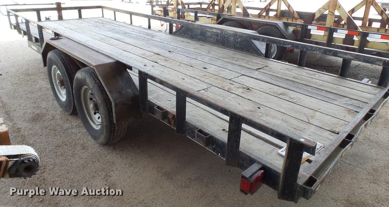 image for item DE7809 1995 R&W utility trailer
