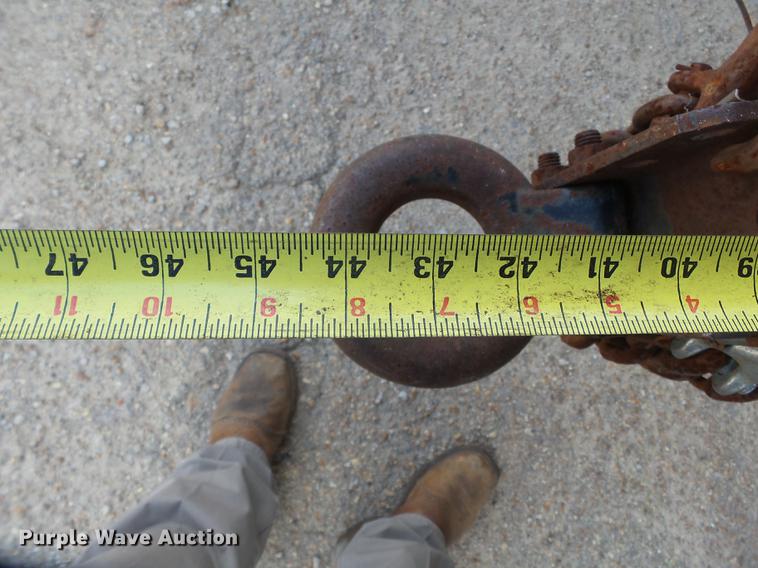 image for item DE7809 1995 R&W utility trailer