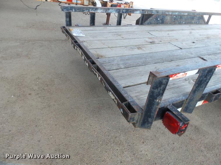 image for item DE7809 1995 R&W utility trailer