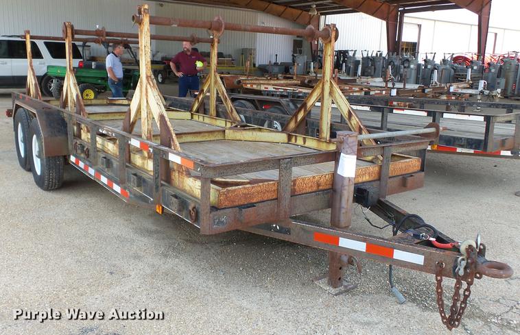 image for item DE7810 1995 R&W utility trailer