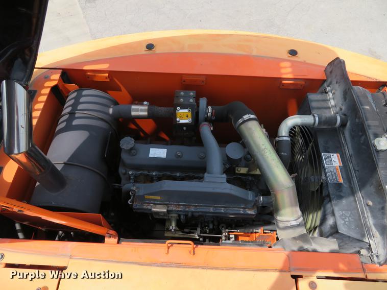 image for item DE8089 2006 Doosan Solar 210WV rubber tire excavator