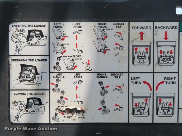 image for item DE8091 2011 Bobcat T180 skid steer