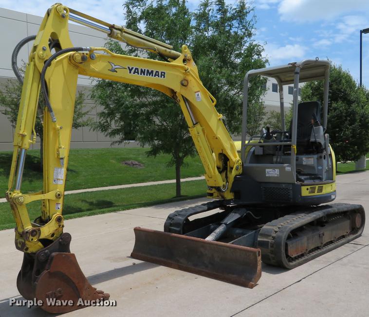image for item DE8112 2012 Yanmar Vi045-5B mini excavator