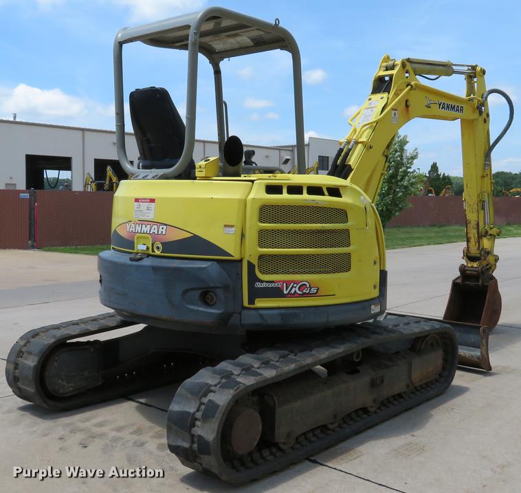 image for item DE8112 2012 Yanmar Vi045-5B mini excavator