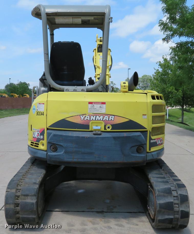 image for item DE8112 2012 Yanmar Vi045-5B mini excavator