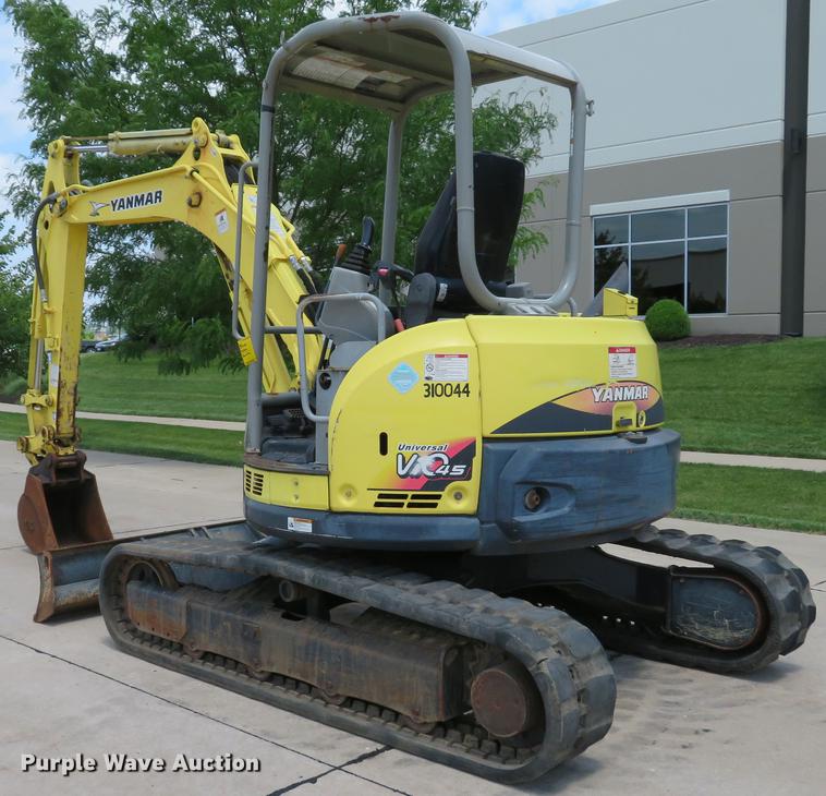 image for item DE8112 2012 Yanmar Vi045-5B mini excavator