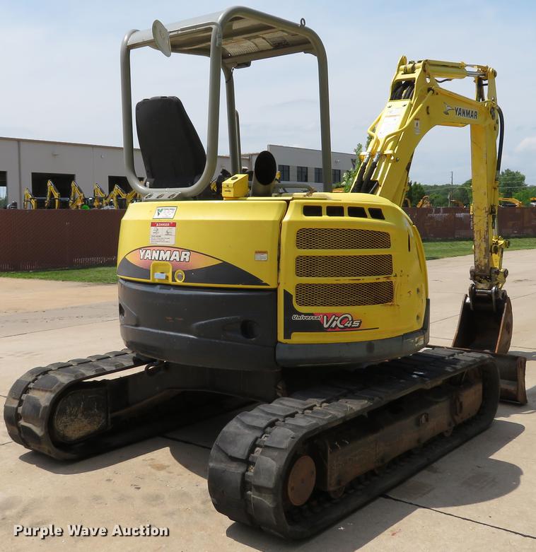 image for item DE8113 2012 Yanmar Vi045-5B mini excavator
