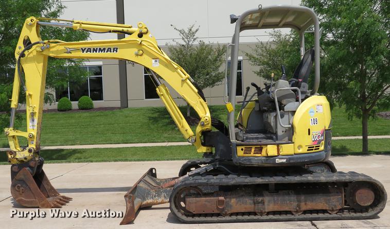 image for item DE8113 2012 Yanmar Vi045-5B mini excavator