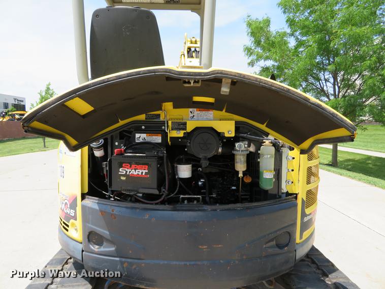 image for item DE8113 2012 Yanmar Vi045-5B mini excavator