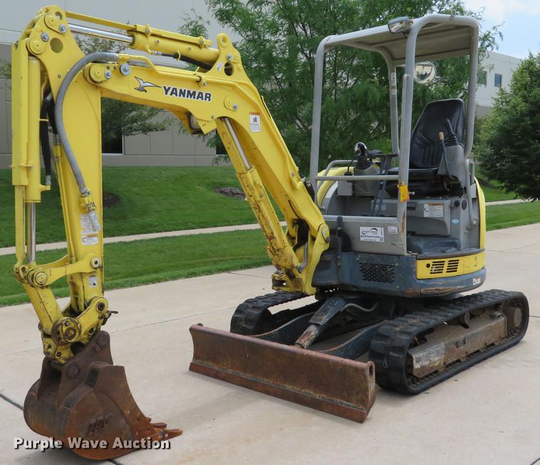 image for item DE8115 2012 Yanmar Vi027-5B mini excavator