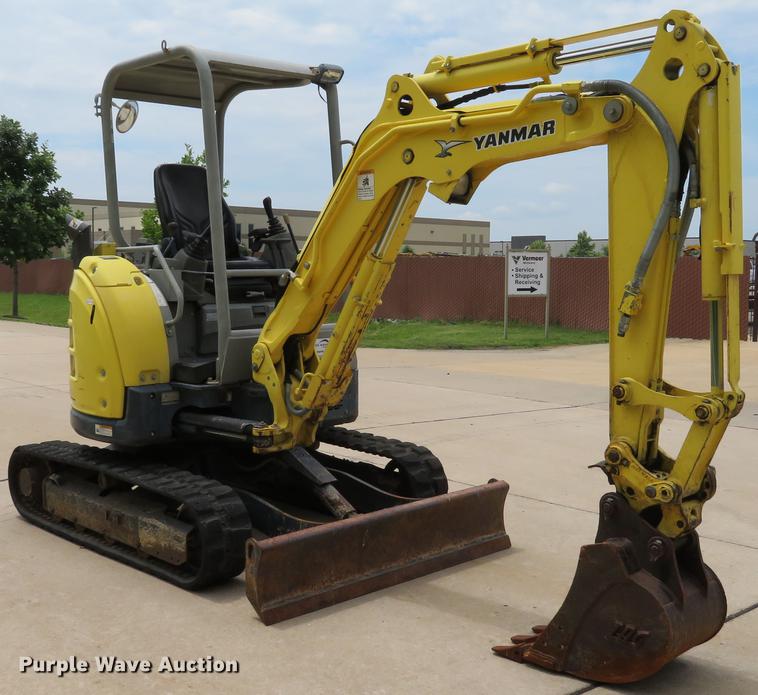 image for item DE8115 2012 Yanmar Vi027-5B mini excavator