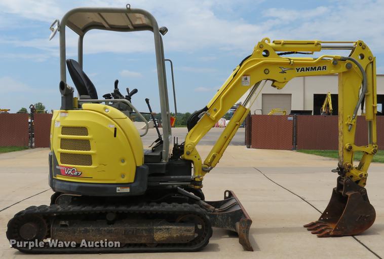 image for item DE8115 2012 Yanmar Vi027-5B mini excavator
