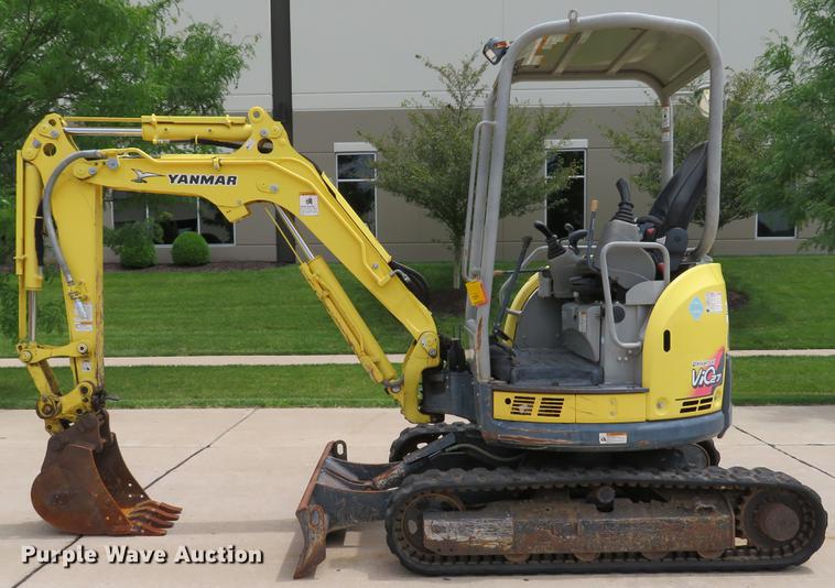 image for item DE8115 2012 Yanmar Vi027-5B mini excavator
