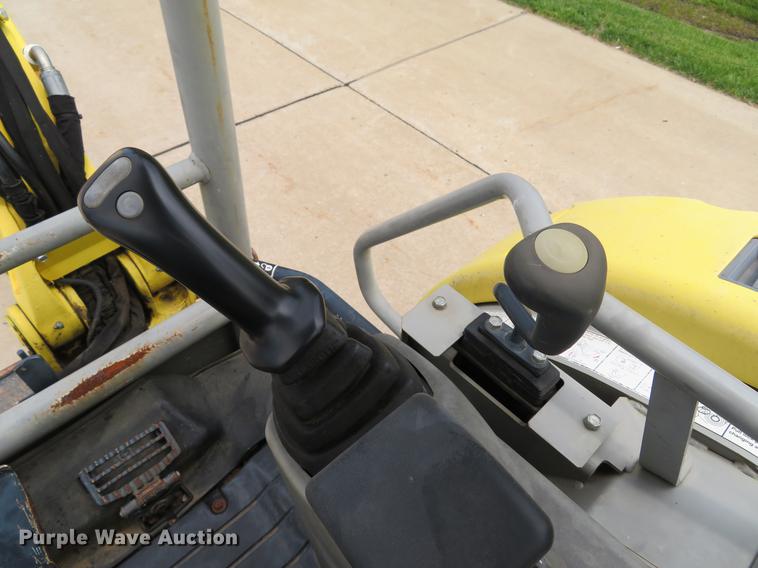 image for item DE8115 2012 Yanmar Vi027-5B mini excavator