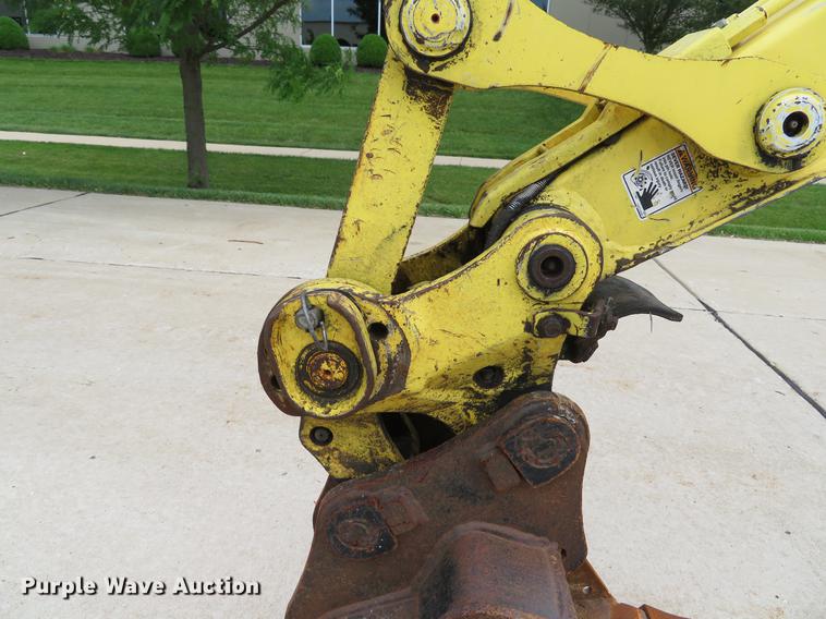 image for item DE8115 2012 Yanmar Vi027-5B mini excavator