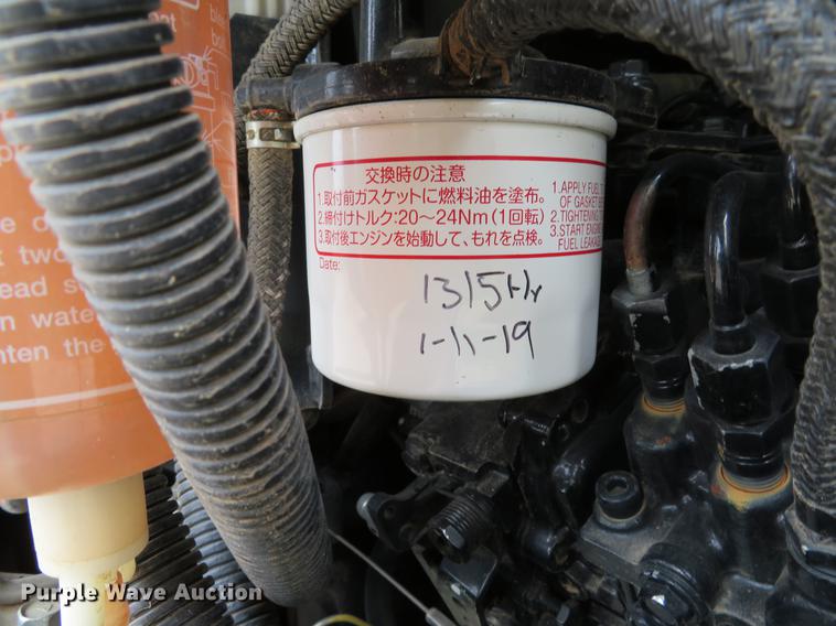 image for item DE8115 2012 Yanmar Vi027-5B mini excavator