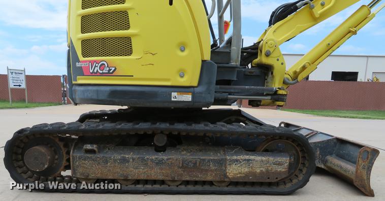 image for item DE8115 2012 Yanmar Vi027-5B mini excavator