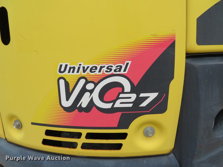 image for item DE8115 2012 Yanmar Vi027-5B mini excavator