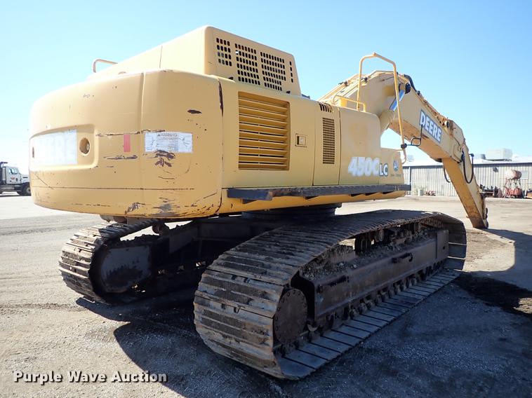 image for item DF1213 2002 John Deere 450C LC excavator