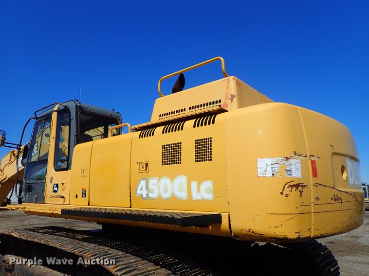 image for item DF1213 2002 John Deere 450C LC excavator