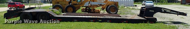 image for item DF1228 1995 Eager Beaver 35GSL lowboy equipment trailer