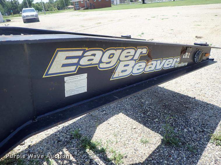 image for item DF1228 1995 Eager Beaver 35GSL lowboy equipment trailer