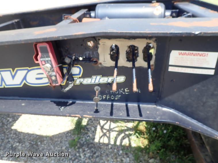 image for item DF1228 1995 Eager Beaver 35GSL lowboy equipment trailer