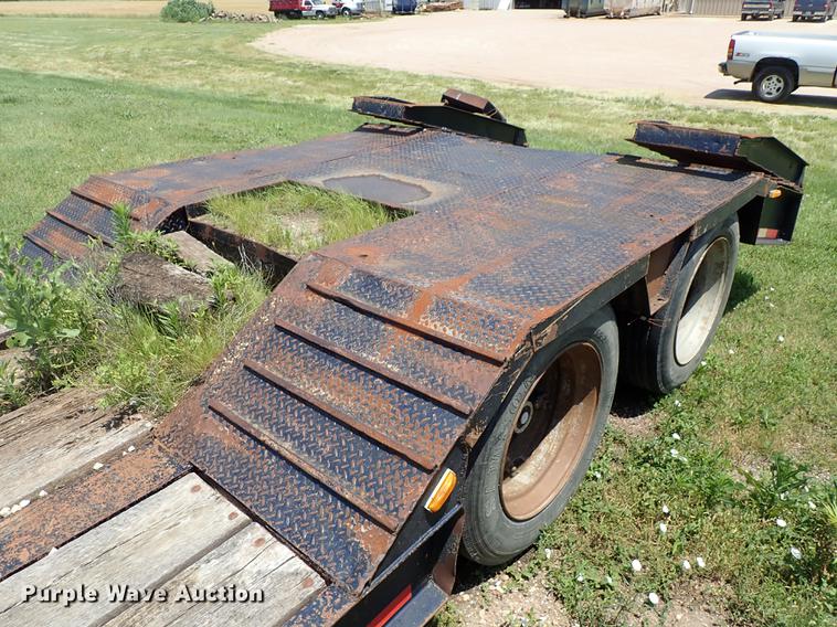 image for item DF1228 1995 Eager Beaver 35GSL lowboy equipment trailer