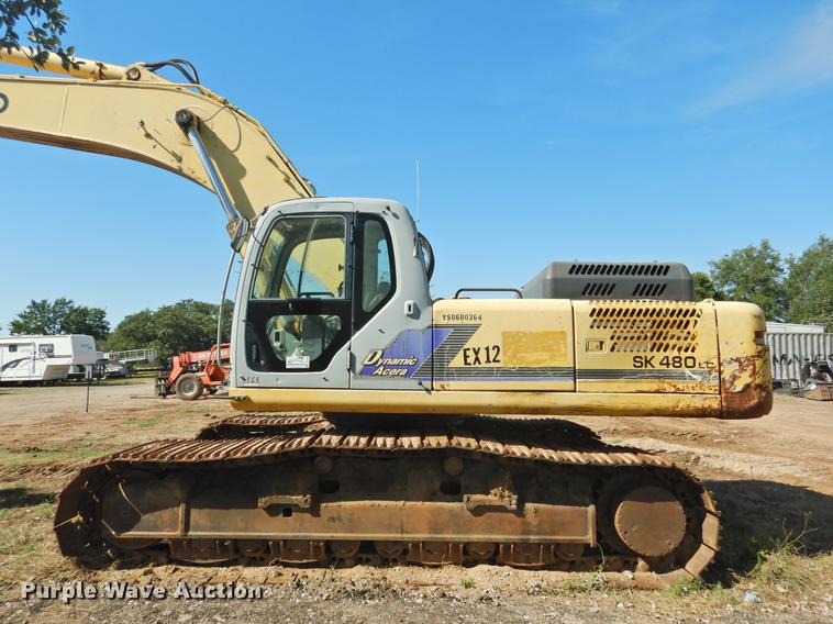 image for item DF2561 2005 Kobelco SK480LC excavator