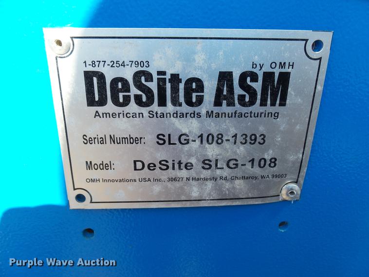 image for item DX9190 (2) 2018 DeSite ASM SL6-108 vibratory screen