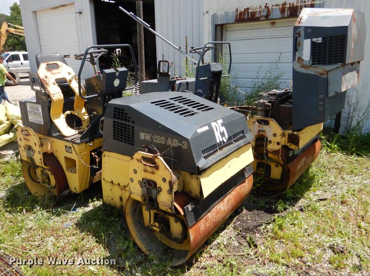 image for item DY9839 (2) Bomag 120AD-3 double drum rollers