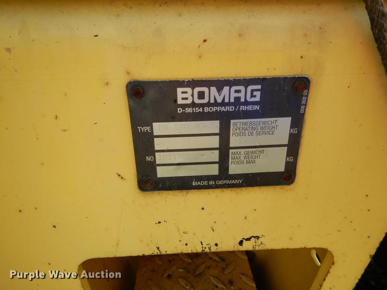 image for item DY9839 (2) Bomag 120AD-3 double drum rollers
