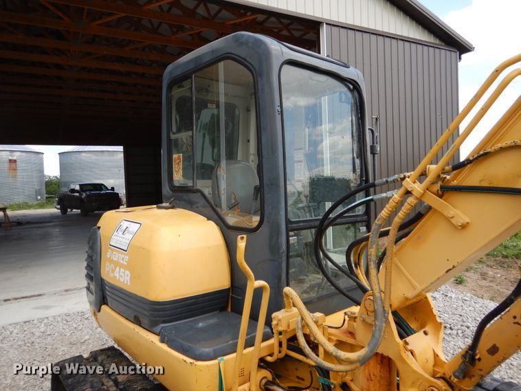image for item DY9841 1999 Komatsu PC45R-8 mini excavator