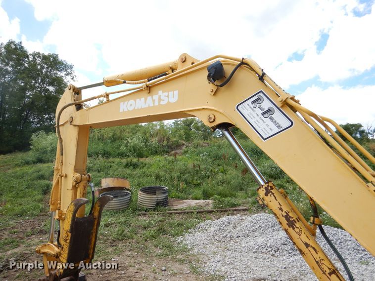 image for item DY9841 1999 Komatsu PC45R-8 mini excavator