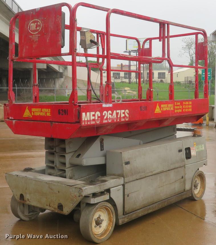 image for item EV9606 Mec 2647ES scissor lift