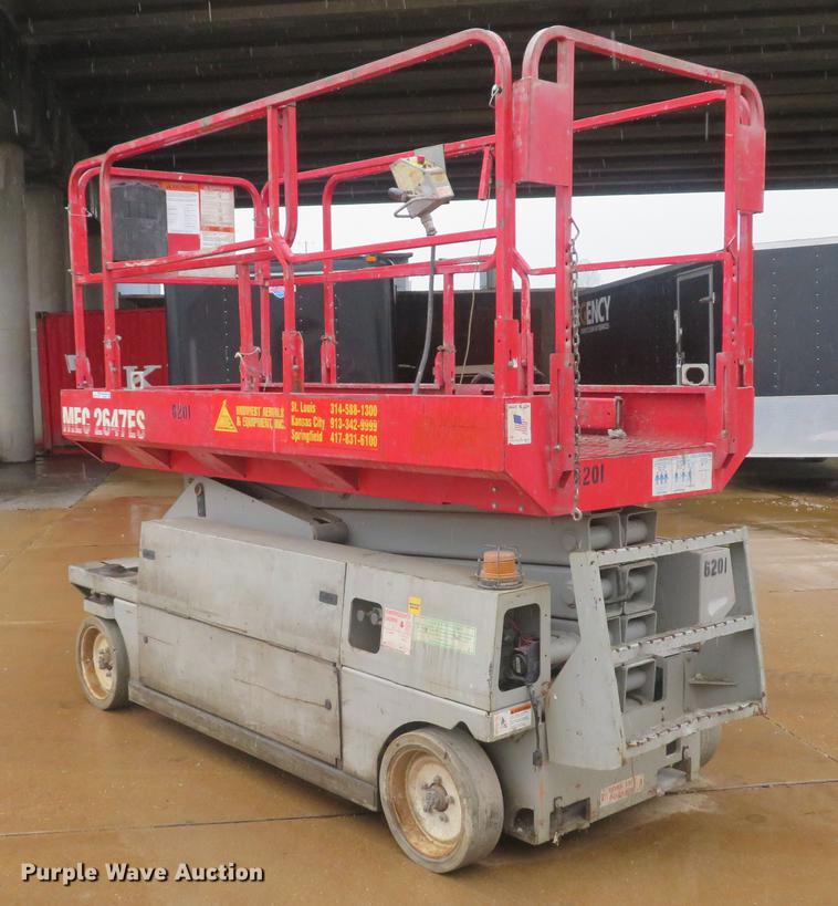 image for item EV9606 Mec 2647ES scissor lift