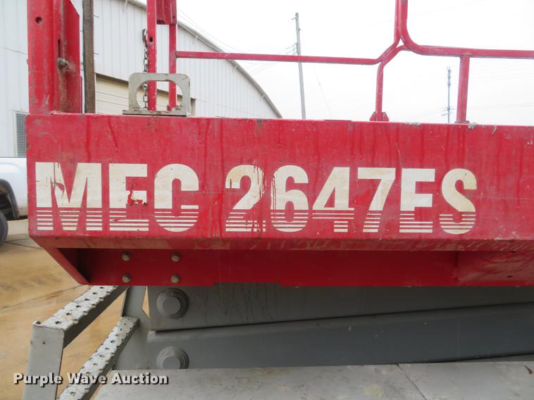 image for item EV9606 Mec 2647ES scissor lift
