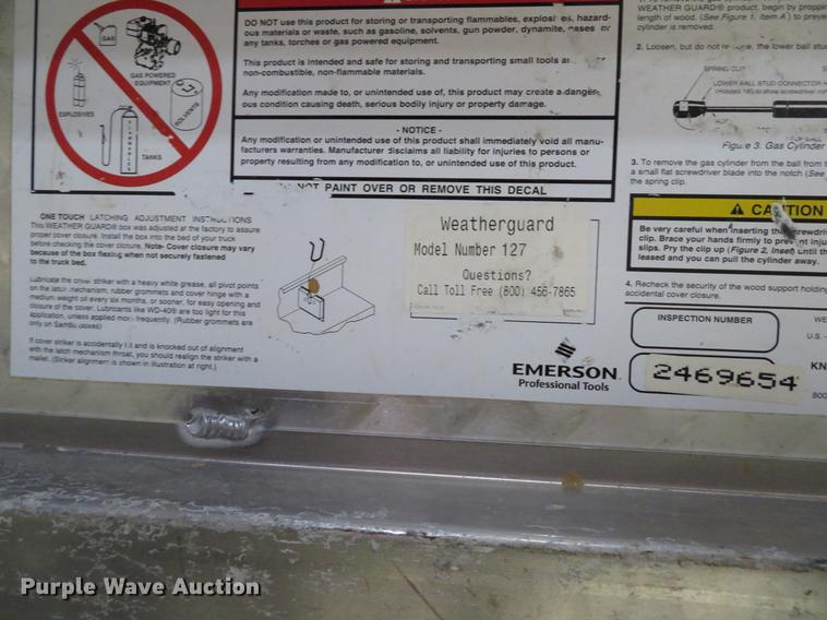 image for item EV9607 (3) Weatherguard 127-0-02 cross bed toolboxes