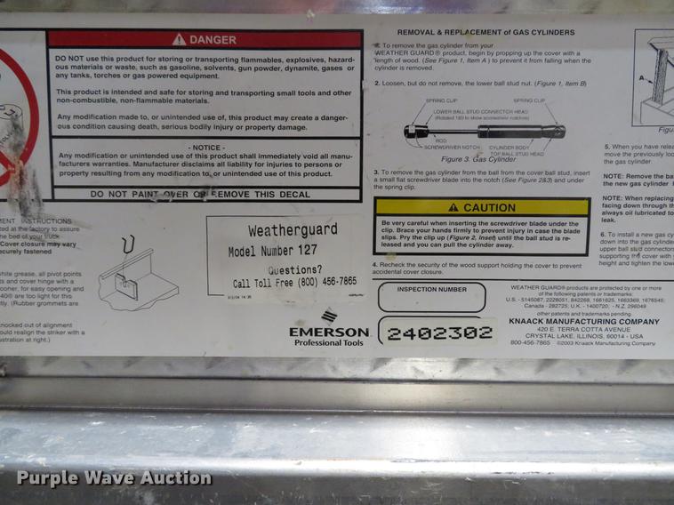 image for item EV9607 (3) Weatherguard 127-0-02 cross bed toolboxes