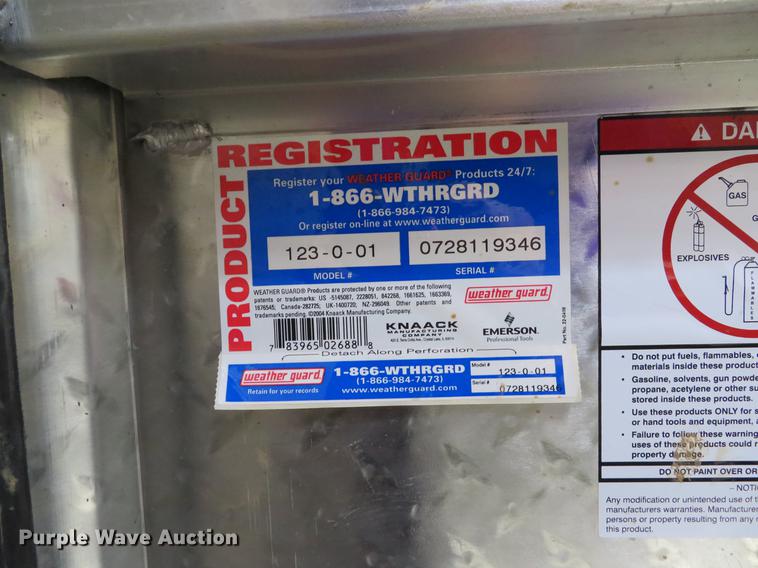 image for item EV9608 (2) cross bed toolboxes