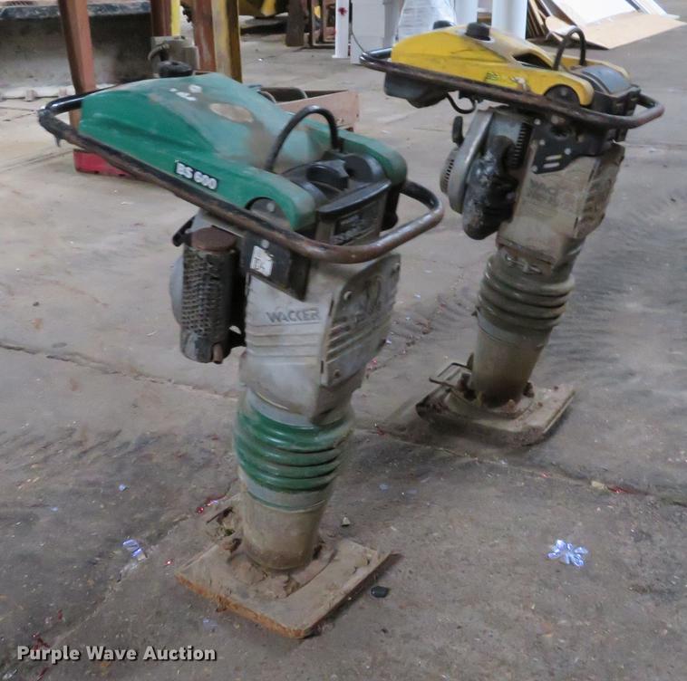 image for item EV9614 (2) Wacker plate compactors