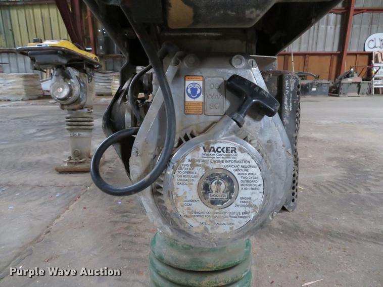 image for item EV9614 (2) Wacker plate compactors