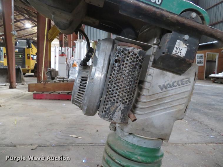 image for item EV9614 (2) Wacker plate compactors