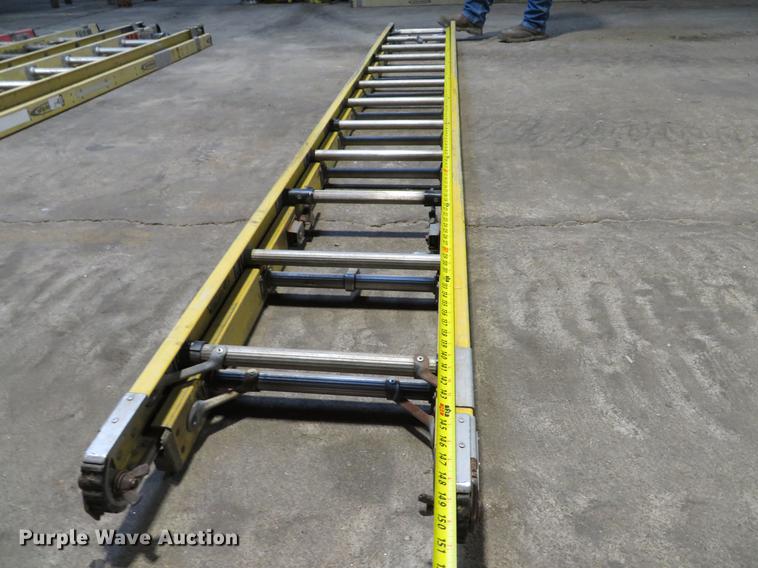image for item EV9618 (3) 24' fiberglass extension ladders